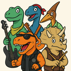 Cartoon Bronto Brothers